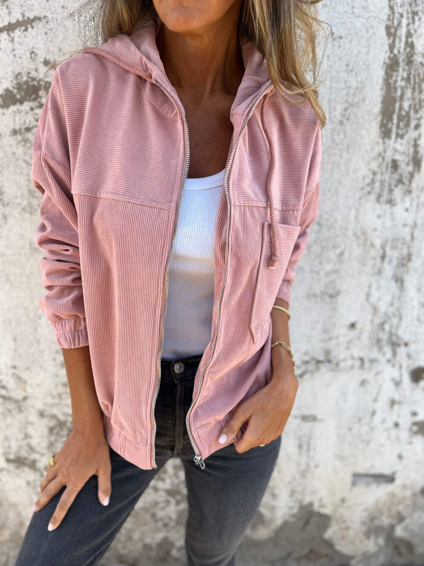 Cordjacke | Leicht und lässig | Ideal für die Übergangszeit
