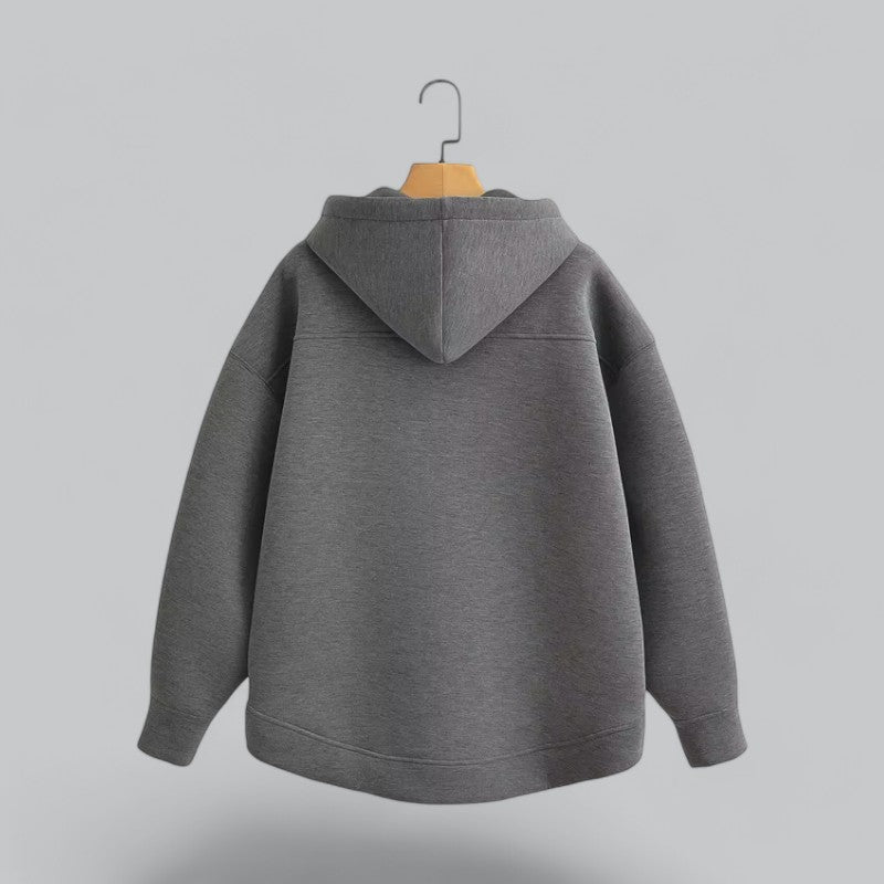 Jaqueta com zíper feminino