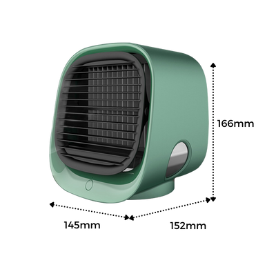 Mini USB Air Cooler - Fan pessoal compacto