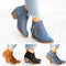 Botas de couro ortopédicas para mulheres