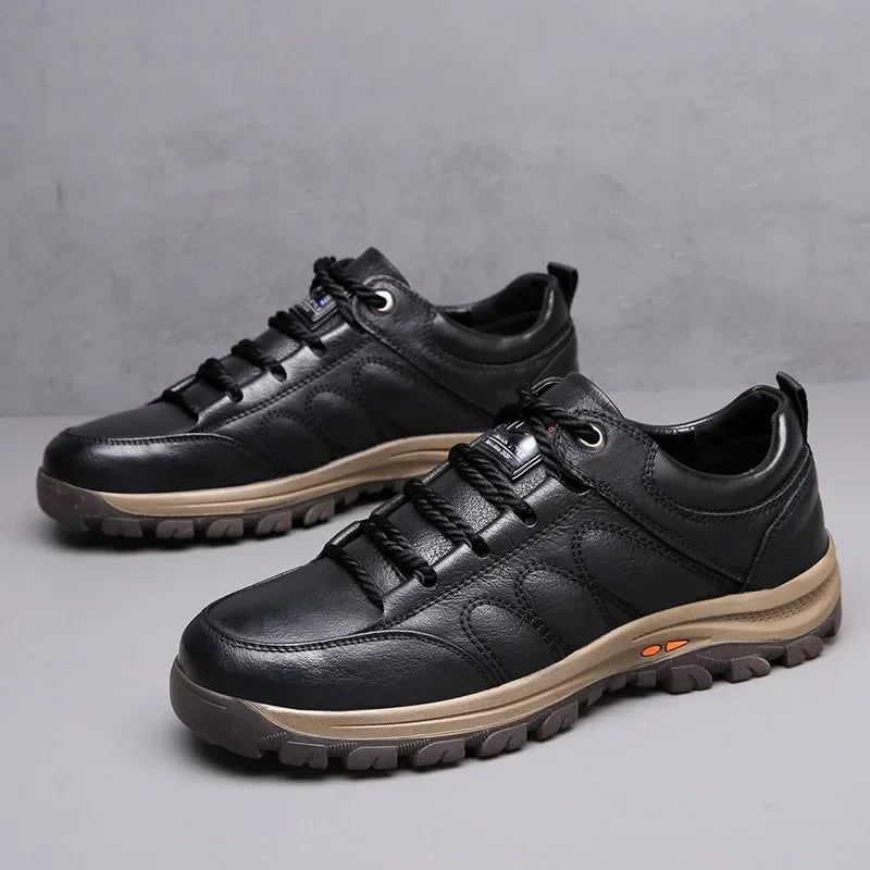 Sapatos ortopédicos para exteriores para homem