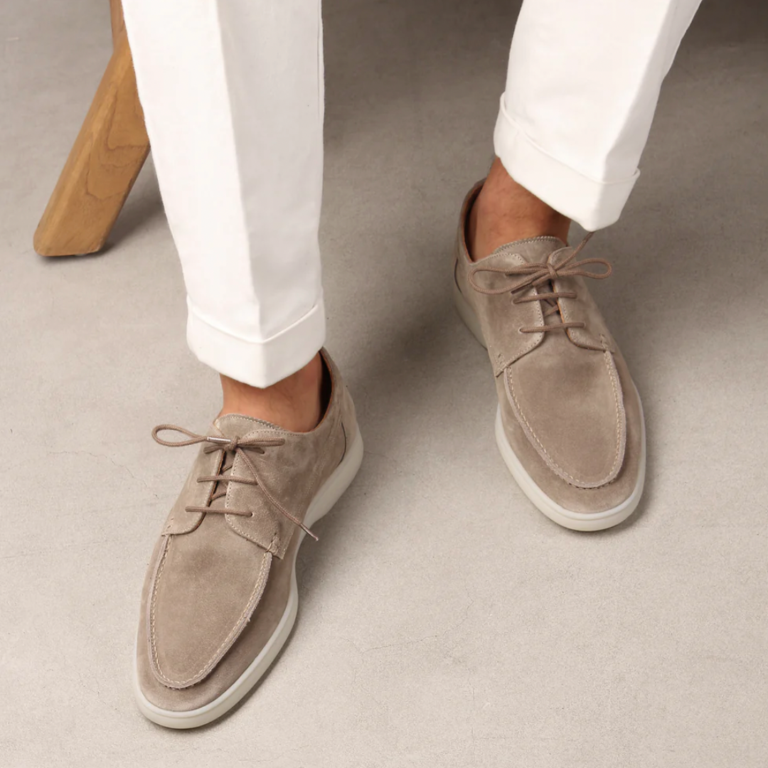Jakob | Mocassins planos do homem | Deslize