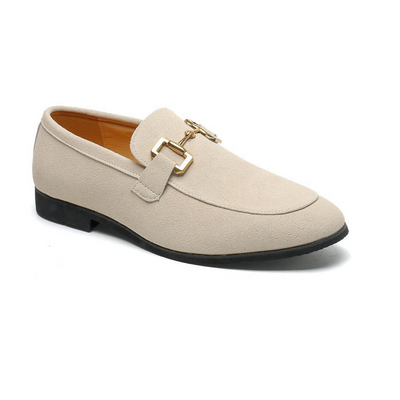 Mocassins de camurça de luxo para homens