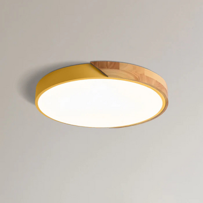 Delos - Lâmpada LED de LED de madeira escandinava