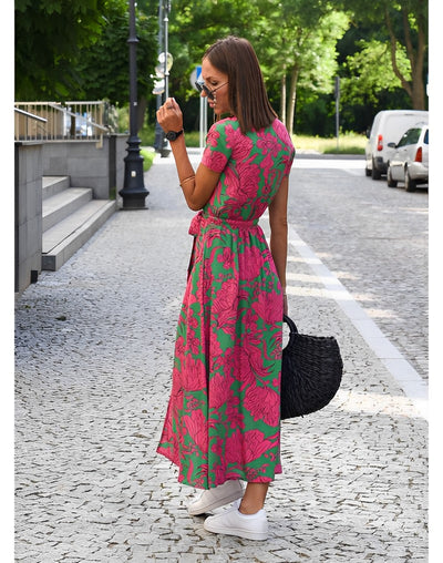 Vestido Anna con estampado floral primavera/verano
