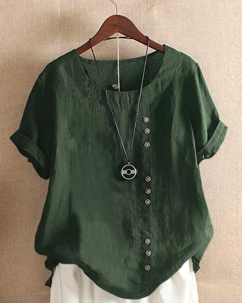 Blusa de mangá curta para mulheres