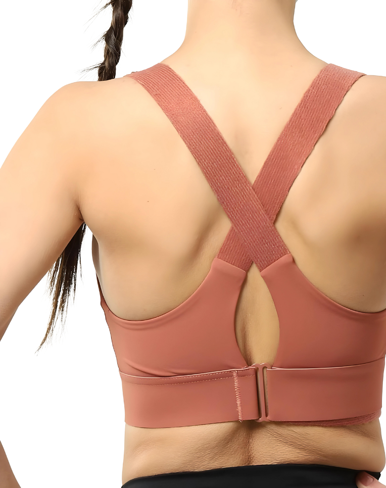 Bra esportivo ajustável e de suporte