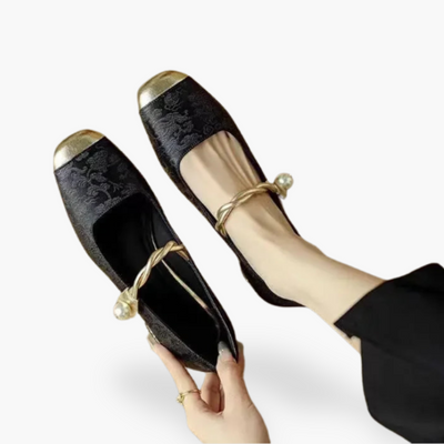 Eleganti scarpe basse ortopediche Mary Jane da donna