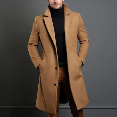 Wim | Elegante gabardina larga para el otoño