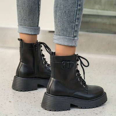 Botas de couro de luxo