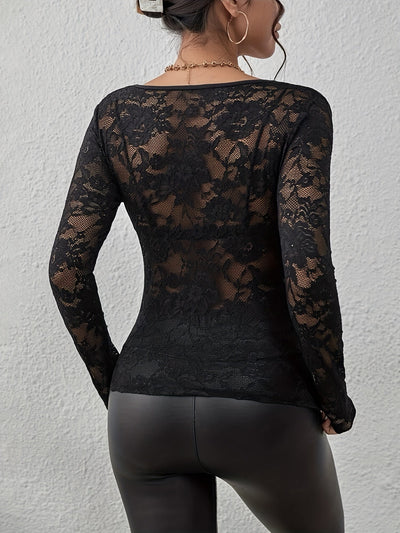Camisa de renda para mulheres