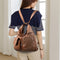 Vintpack - Mochila de couro com pregos - ideal para escola e viagem - Detalhes de viagem - Compact