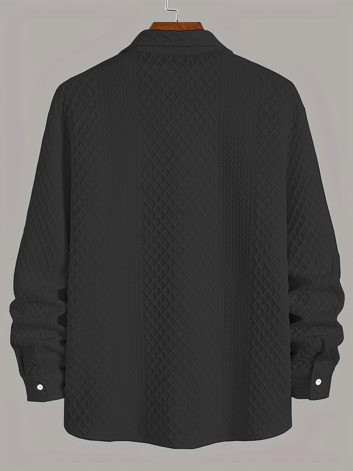 Camisa de homem de malha elástica: conforto moderno com um toque clássico