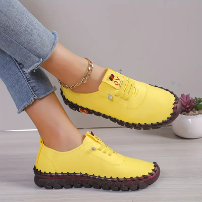 Lisa- Light e sapatos de couro que não deslizam para mulheres