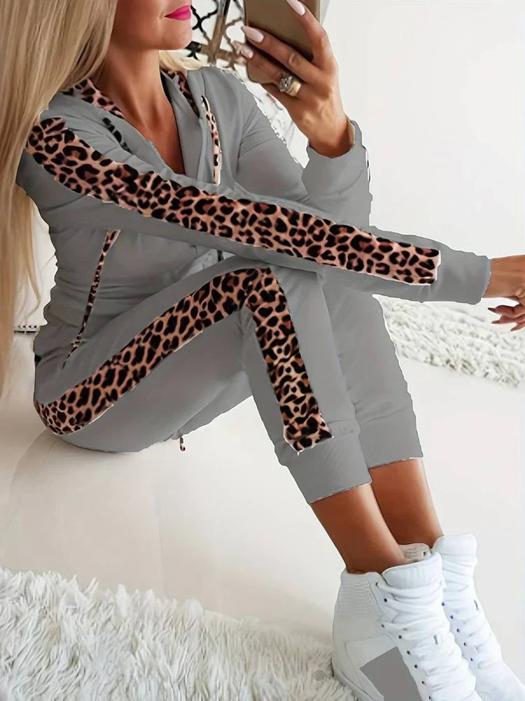 Trini - cabala quente com estampa de leopardo para mulheres