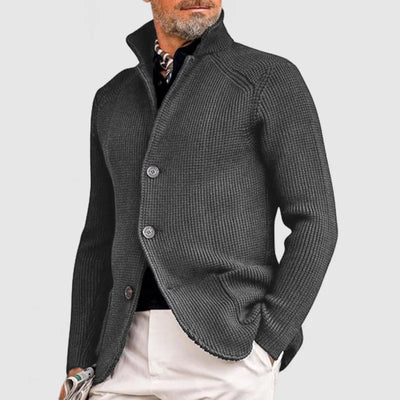 Ramon - jaqueta de tricô elegante com homem para homens