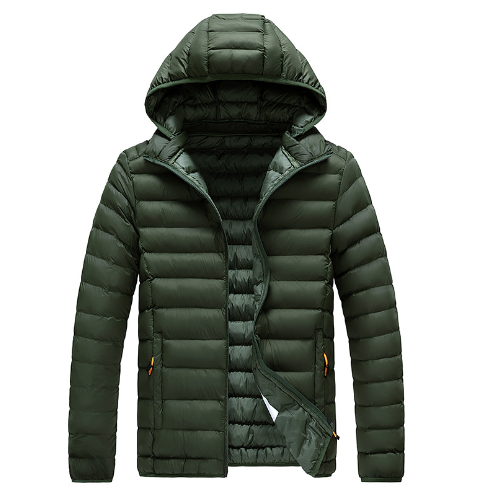 Jaqueta polar clara com capuz feminino
