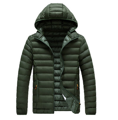 Jaqueta polar clara com capuz feminino