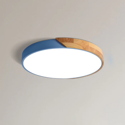Delos - Lâmpada LED de LED de madeira escandinava