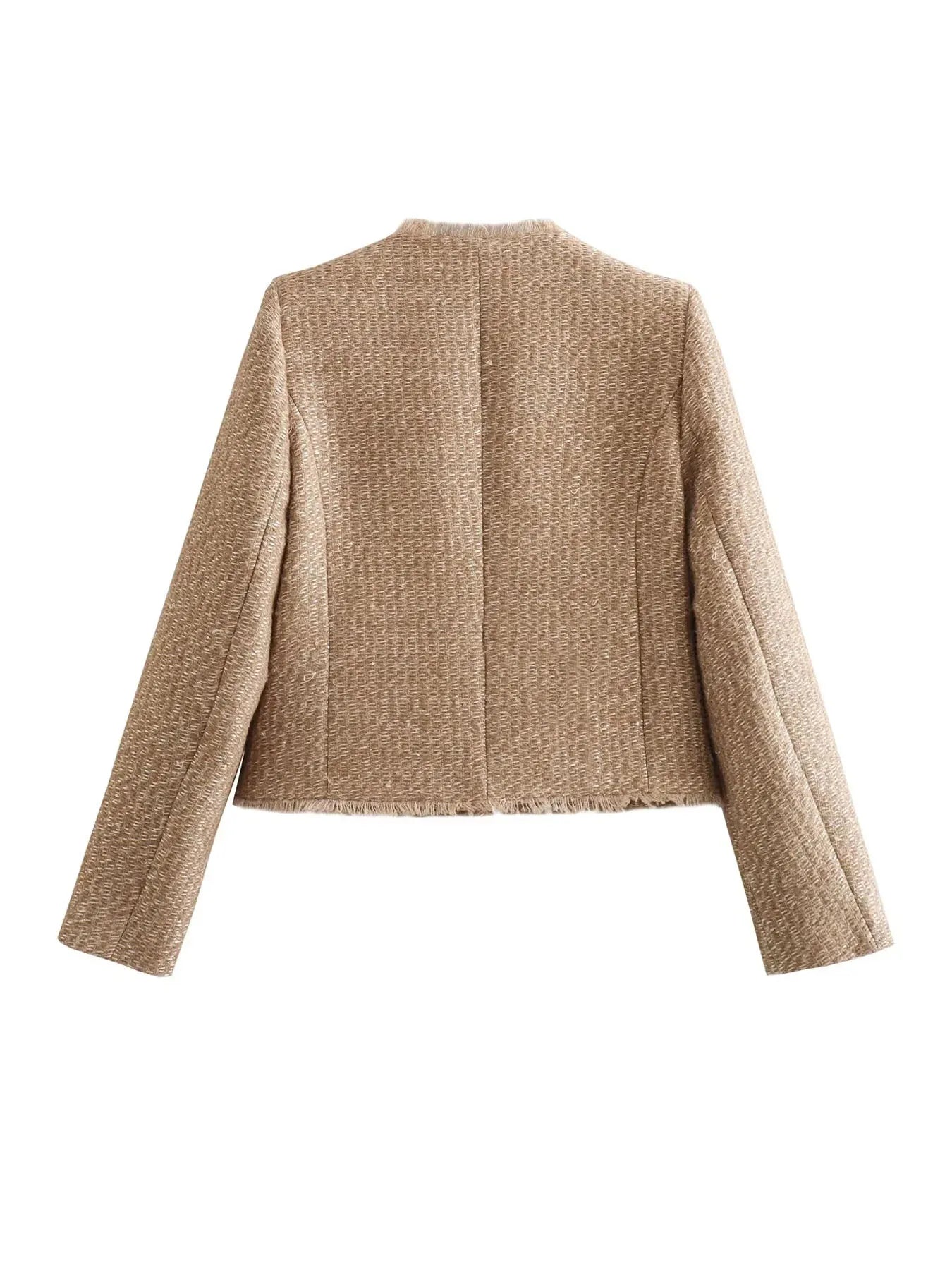 Sarah - Tweed Cardigan