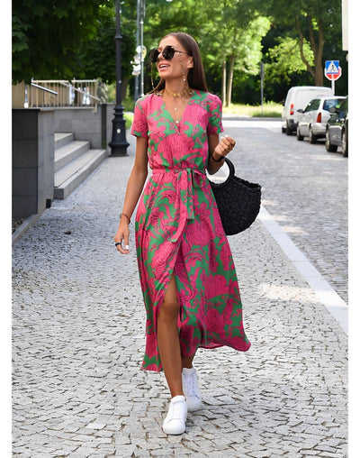 Vestido Anna con estampado floral primavera/verano