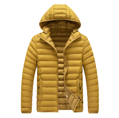 Jaqueta polar clara com capuz feminino