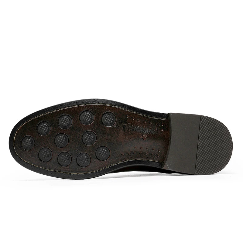 Mocasines elegantes de ante para hombre - suela de goma, costuras discretas y aspecto refinado