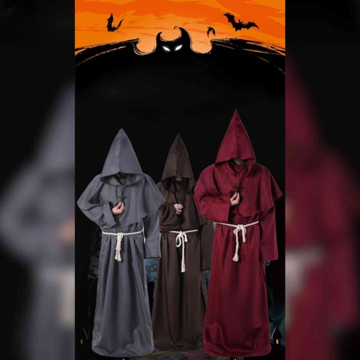 Disfarce de Monkara | Design medieval, confortável e perfeito para o Halloween