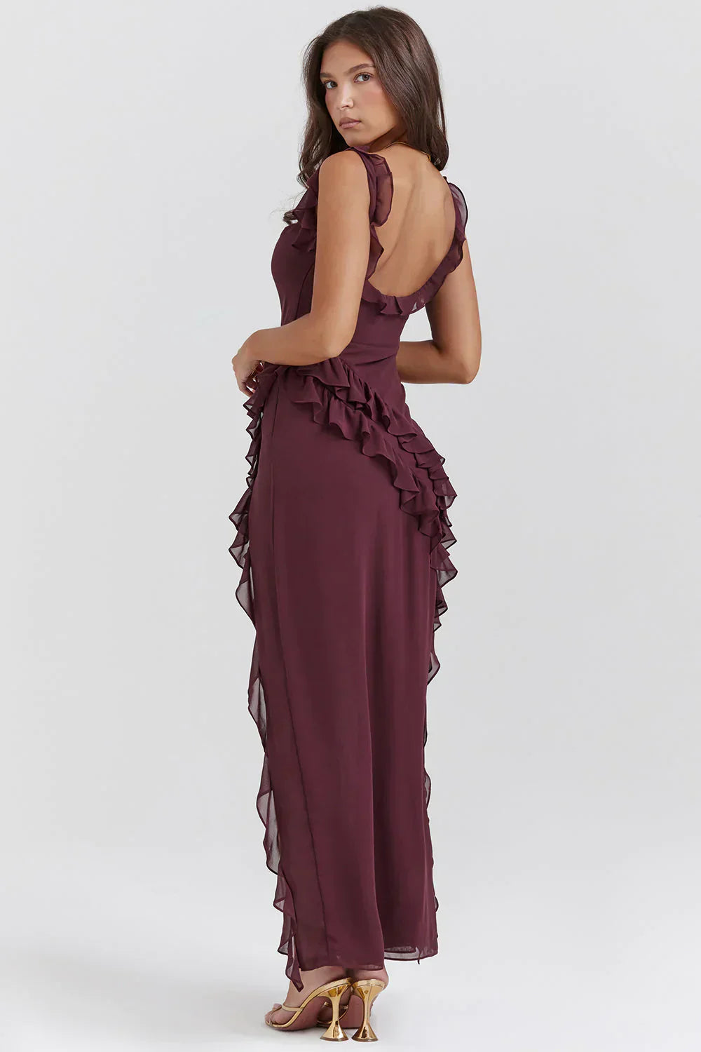 Vestido impressionante