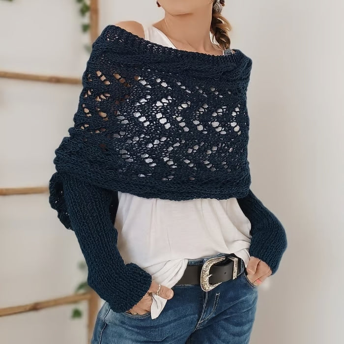 Chal de estilo boêmio aconchegante para mulheres