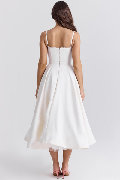 Sophie | Vestido de moldagem de luxo maxi