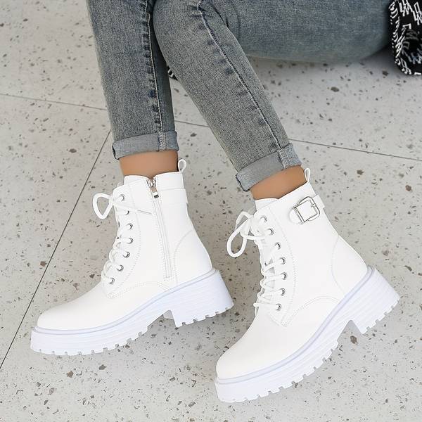 Botas de couro de luxo