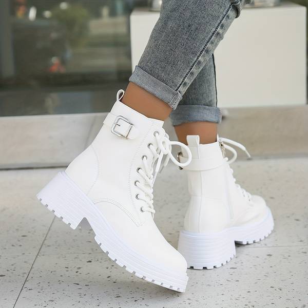 Botas de couro de luxo