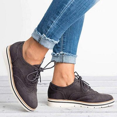 Jenni - elegantes zapatos de piel con cordones
