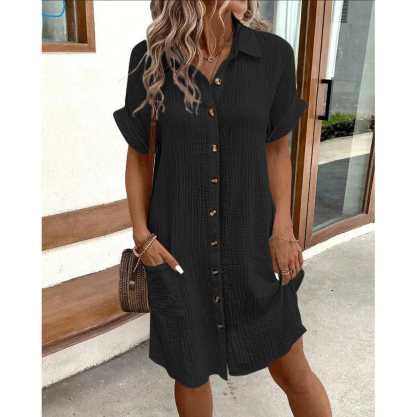 Damen Hemdkleid | Schicker Stil