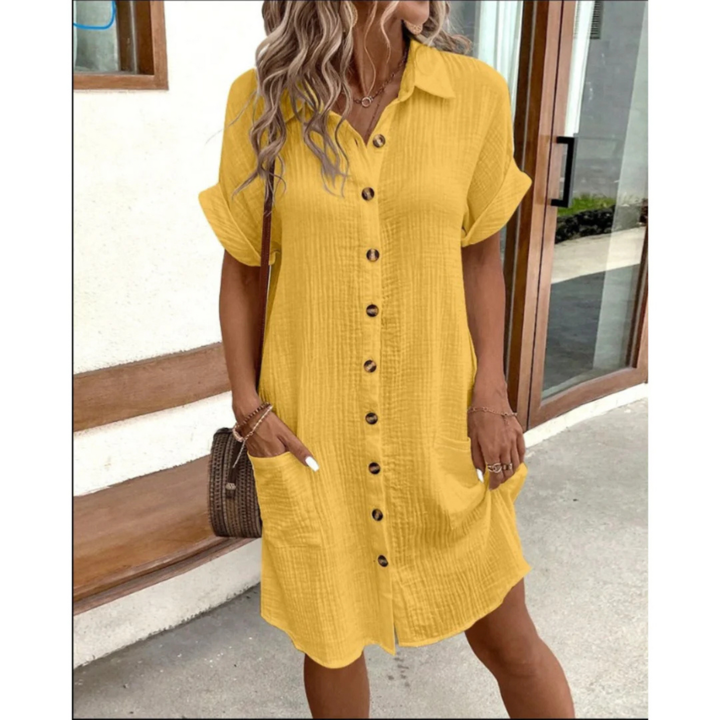Damen Hemdkleid | Schicker Stil