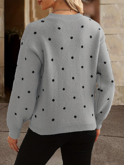 Jersey à pois Zara - Décontracté et élégant pour femme en automne et hiver