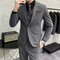 Conjunto de três peças finas adequadas para homens | Formal