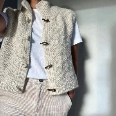 Anja - o elegante cardigan de manga