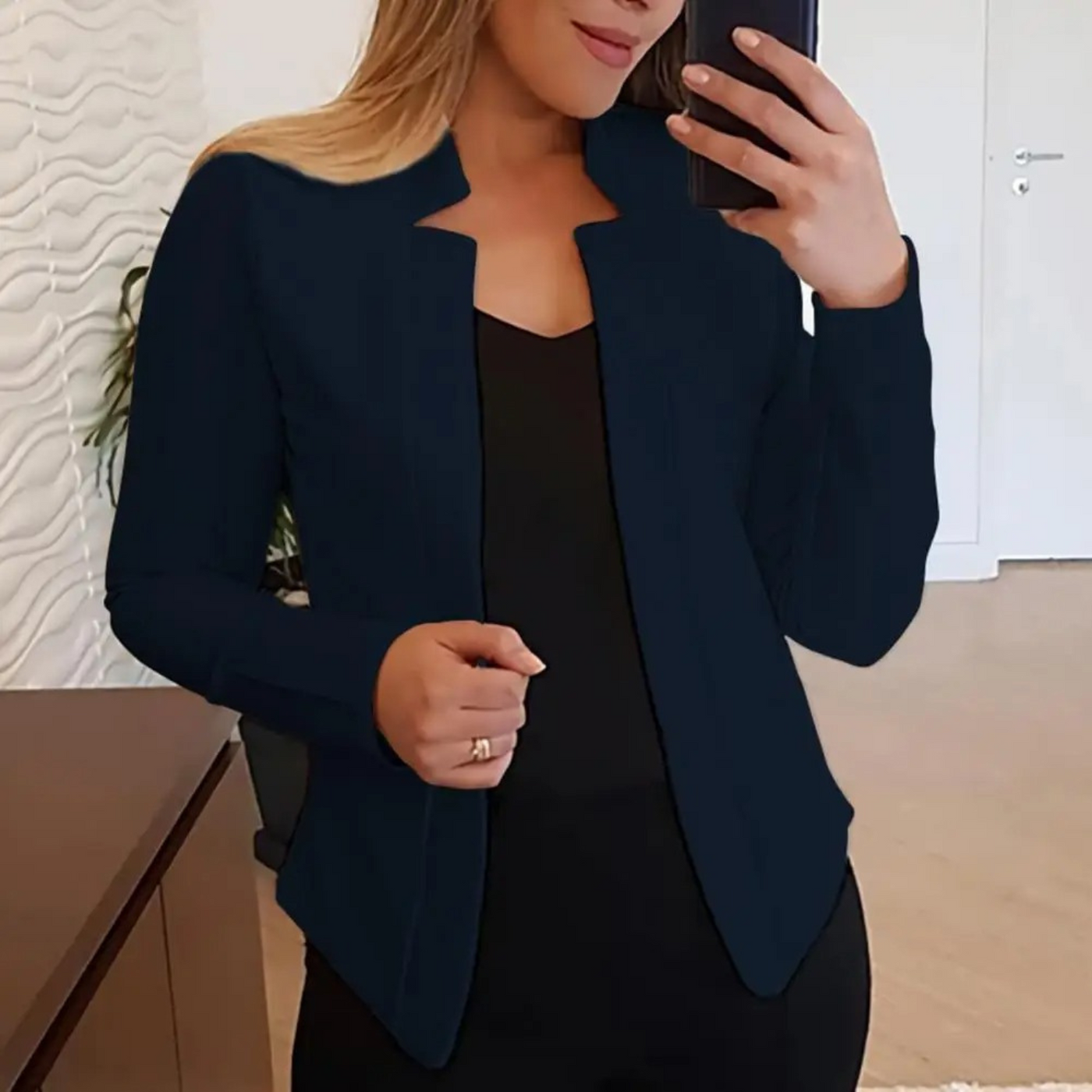 Trabalho feminino Blazer