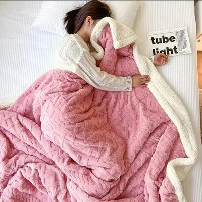 Pão quente de inverno para frio - noites grossas, macias e elegantes para o quarto e sofá