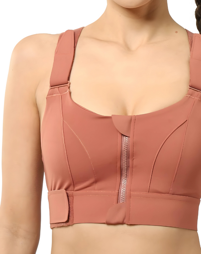 Bra esportivo ajustável e de suporte