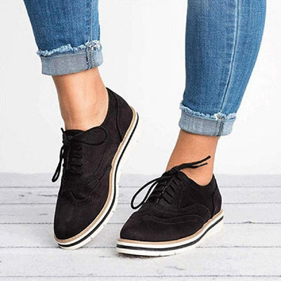 Jenni - elegantes zapatos de piel con cordones
