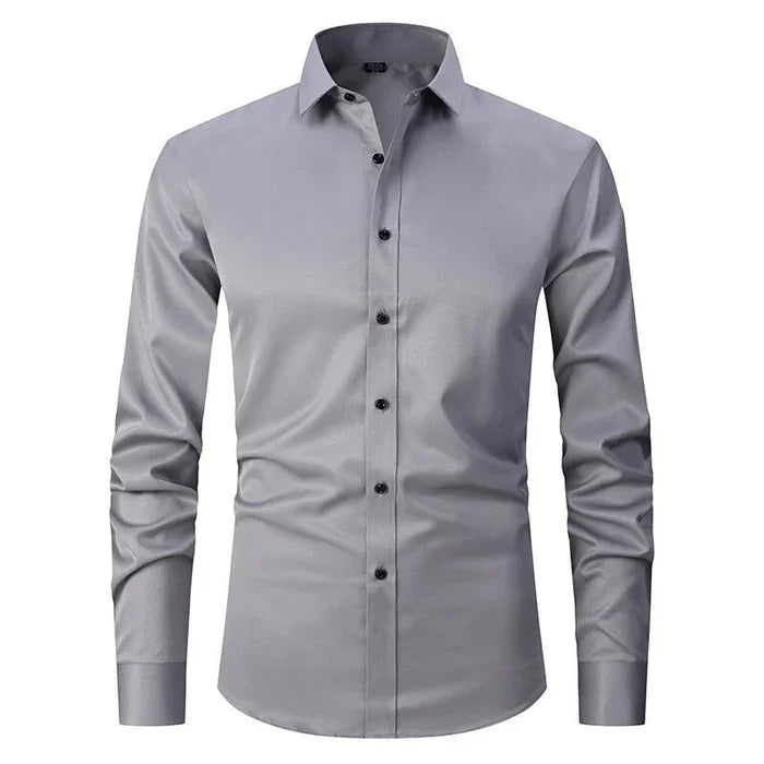 Lucas - camisa elástica resistente a rugas