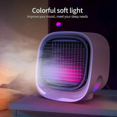 Mini USB Air Cooler - Fan pessoal compacto