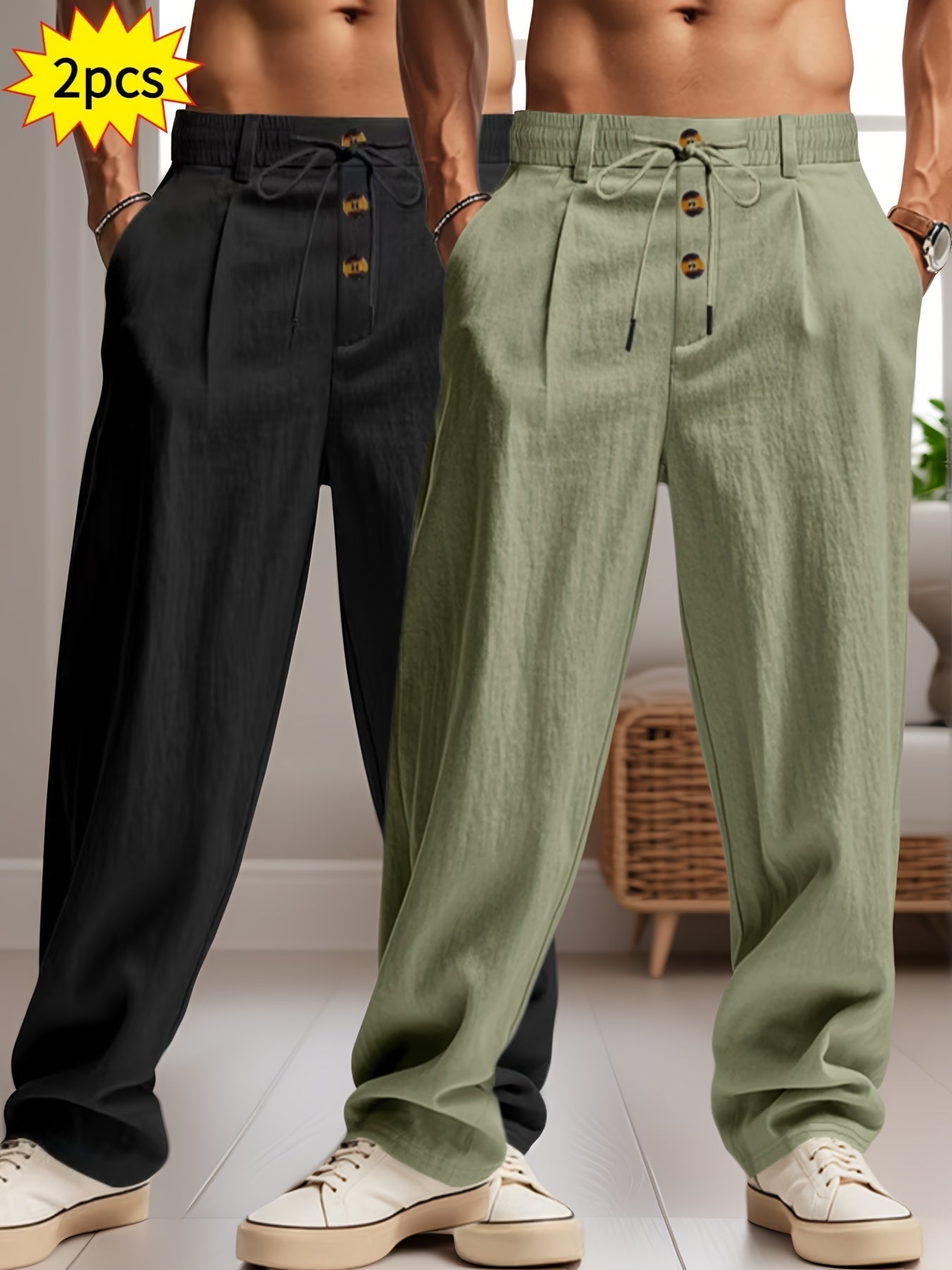 Pantalone rilassato di lusso: comfort e stile senza compromessi