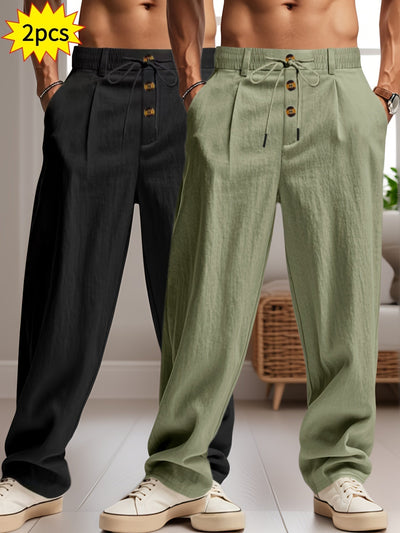 Pantalone rilassato di lusso: comfort e stile senza compromessi