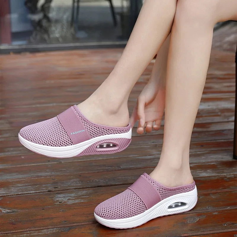 Sapatos ortopédicos com amortecimento de ar - confortável, moderno e leve para o pé