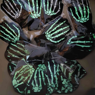 Conjunto Grimora | acessórios para Halloween capa, máscaras esqueleto e foice