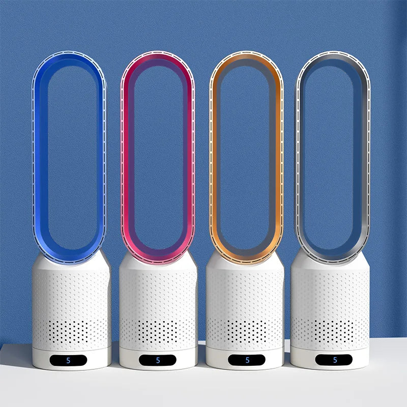 AirPure Enfriador de aire 3 en 1, purificador de aire UV e ionizador